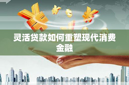 瓯海灵活贷款如何重塑现代消费金融