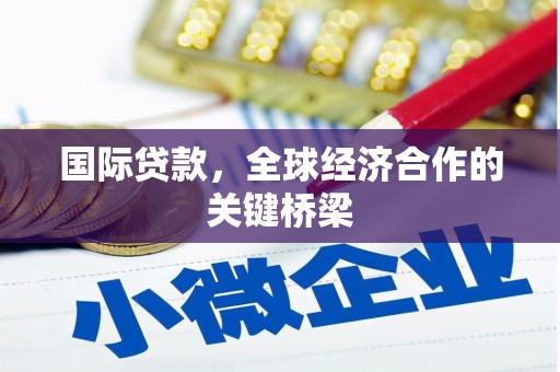 瓯海国际贷款，全球经济合作的关键桥梁