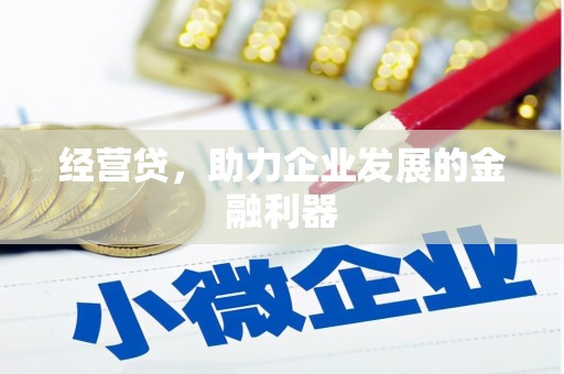 瓯海经营贷，助力企业发展的金融利器