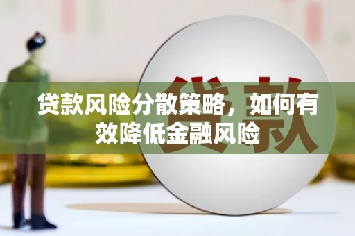 瓯海贷款风险分散策略，如何有效降低金融风险