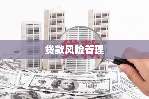 瓯海贷款风险管理