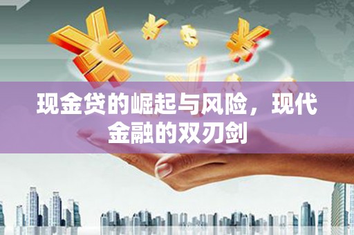 瓯海现金贷的崛起与风险，现代金融的双刃剑