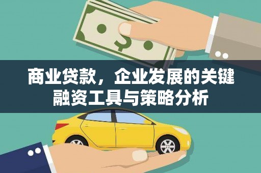 瓯海商业贷款，企业发展的关键融资工具与策略分析