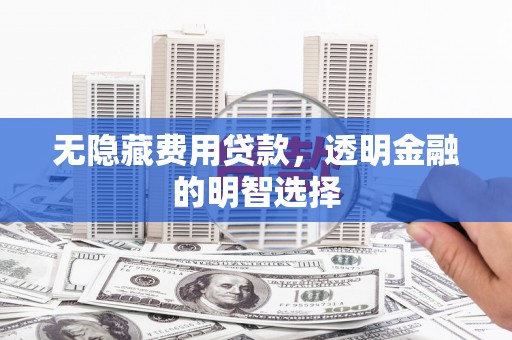 瓯海无隐藏费用贷款，透明金融的明智选择