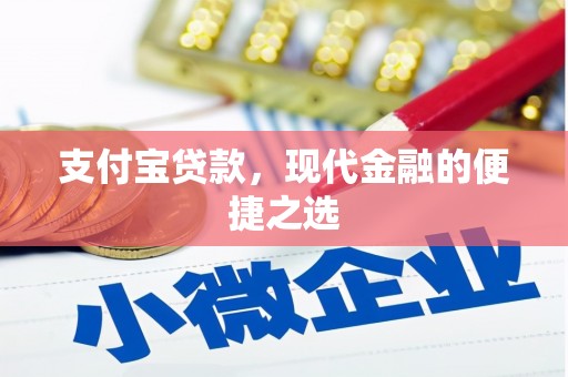 瓯海支付宝贷款，现代金融的便捷之选
