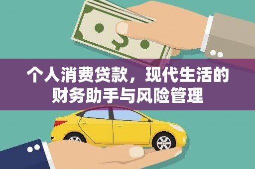 瓯海个人消费贷款，现代生活的财务助手与风险管理