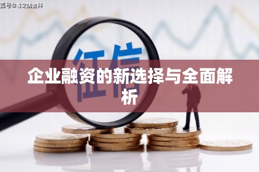 瓯海企业融资的新选择与全面解析