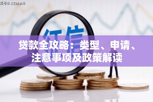 瓯海贷款全攻略：类型、申请、注意事项及政策解读